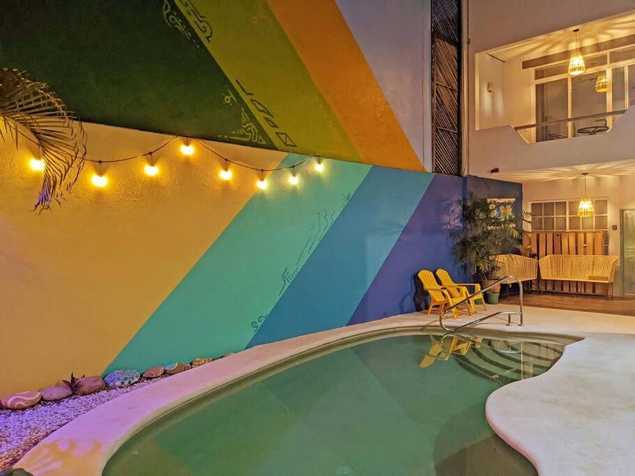 Studio -Sand At Mikasa- Fast Internet, King Bed, Pool, Near Beach, Ac Puerto Escondido  Luaran gambar